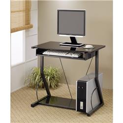 Bm156227 29 X 30 X 17.75 In. Appealing Well Designed Black Computer Desk