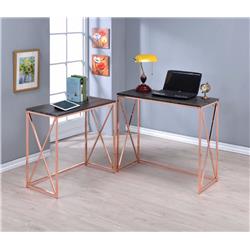 Bm158707 Desk Set Comprising, Weathered Dark Gray & Copper - 2 Piece