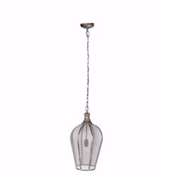 Bm154202 Aesthetically Designed Bloom Hanging Light Fixture, Gray