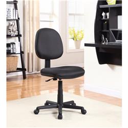 Bm158981 Medium Back Adjustable Office Chair, Black