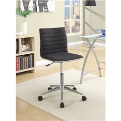 Bm159080 Contemporary Mid-back Desk Chair, Black