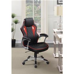 Bm159163 Fancy Design Ergonomic Gaming & Office Chair, Black & Red