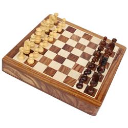 Bm145865 Complete Chess Set For Chess Lovers, Brown & Beige