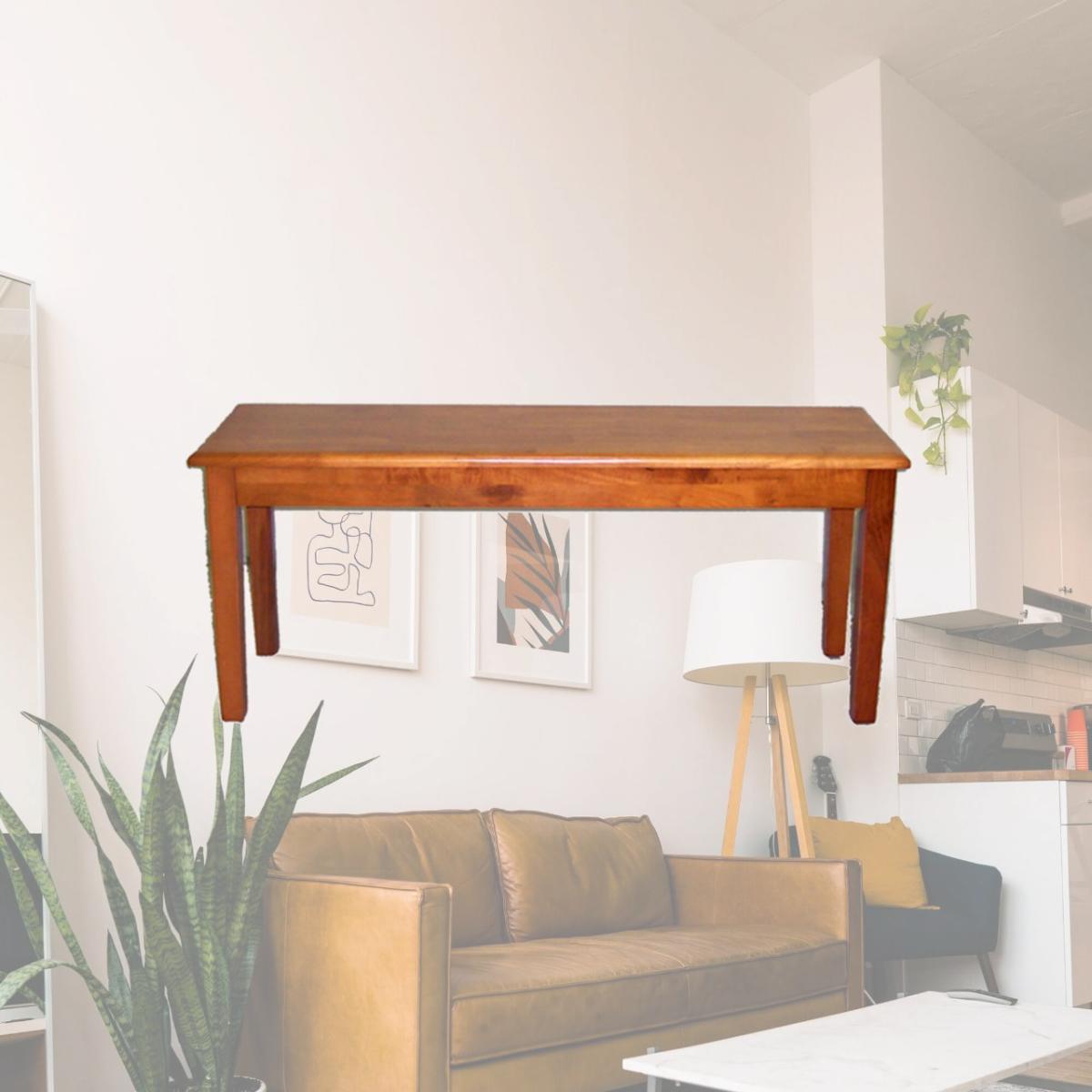Picture of Boraam 36136 Shaker Dining Bench - Oak Finish