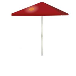 1020w1303 Desert 6 Ft. Square Market Umbrella, Orange
