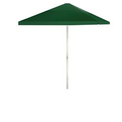 1020w1315 6 Ft. Square Market Umbrella, Solid Green