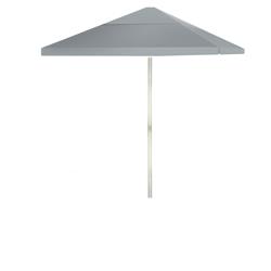 1020w1318 6 Ft. Square Market Umbrella, Solid Grey