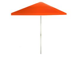 1020w1319 6 Ft. Square Market Umbrella, Solid Orange