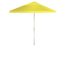1020w1323 6 Ft. Square Market Umbrella, Solid Yellow