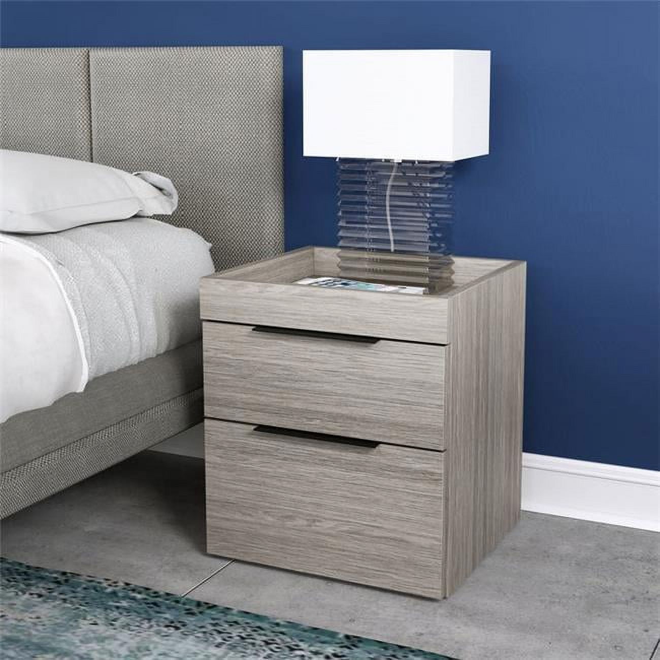 Callie Low Profile Bedroom Nightstand
