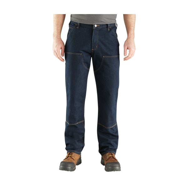 UPC 889192902770 product image for 61252340 Rugged Flex Relaxed Double-Front Utility Jeans for Men - Erie - 40 x 34 | upcitemdb.com