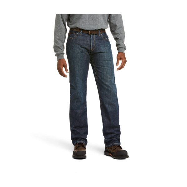 UPC 884849624494 product image for 81219349 Flame-Resistant M4 Relaxed Basic Boot-Cut Jeans Pant for Men - Shale -  | upcitemdb.com