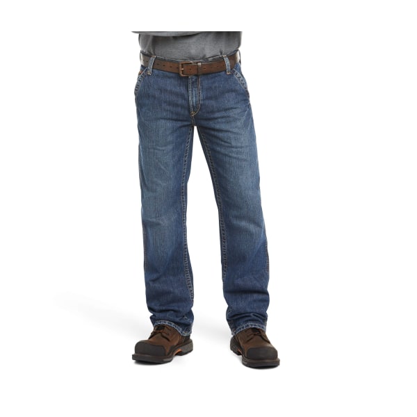 UPC 889359007614 product image for 81219832 FR M4 Relaxed Workhorse Boot Cut Jeans Pant for Men - Flint - Size 36-3 | upcitemdb.com