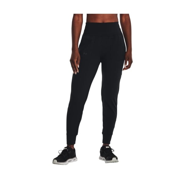 UPC 196885143465 product image for Under Armour 81681721 Motion Joggers Pant for Ladies, Black & Jet Gray - 2XL | upcitemdb.com