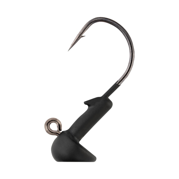 UPC 084948817128 product image for 81556632 Tungsten Stand-Up Short Shank Jighead, Black - 0.25 oz - Pack of 2 | upcitemdb.com