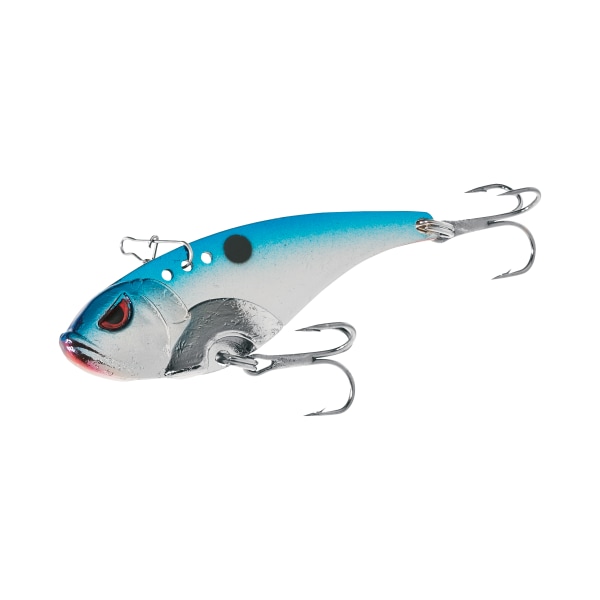 UPC 400417279301 product image for 80188443 Cabelas Mean Eye Blade Bait - 1.62 in. - 0.25 oz - Chrome & Blue Back | upcitemdb.com