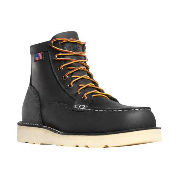 UPC 612632261683 product image for 75553962 Bull Run Moc Steel Toe Boots for Men - Black - Size 10.5 - Medium | upcitemdb.com
