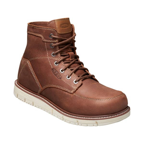 UPC 191190221754 product image for 60585571 San Jose 6 in. Soft-Toe Work Boots for Men - Gingerbread & Off White -  | upcitemdb.com
