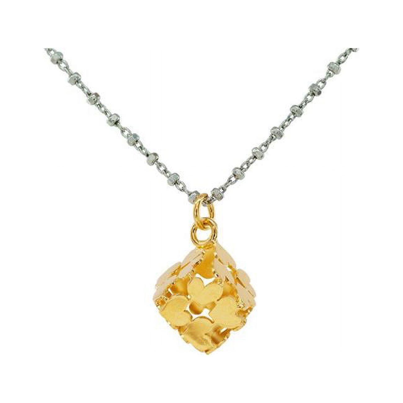 361105g 30 In. Lovers Cube Necklace