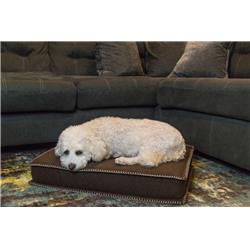 26-1000-lg-br Urban Cushion Dog Bed, Brunette Brown - Large