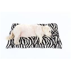 26-1005-lg-zb Wild Pad Dog Bed, Zebra - Large