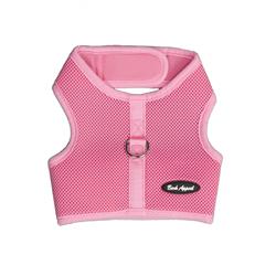 Ppwng-xs Wrap N Go Mesh Cloth Hook & Eye Harness, Pink - Extra Small