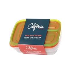 Chg-kd-3c-3p-fall 3 Compartment Food Containers For Kids