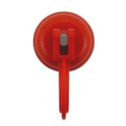 8501b-red Push N Stay Suction Hook, Red - Large
