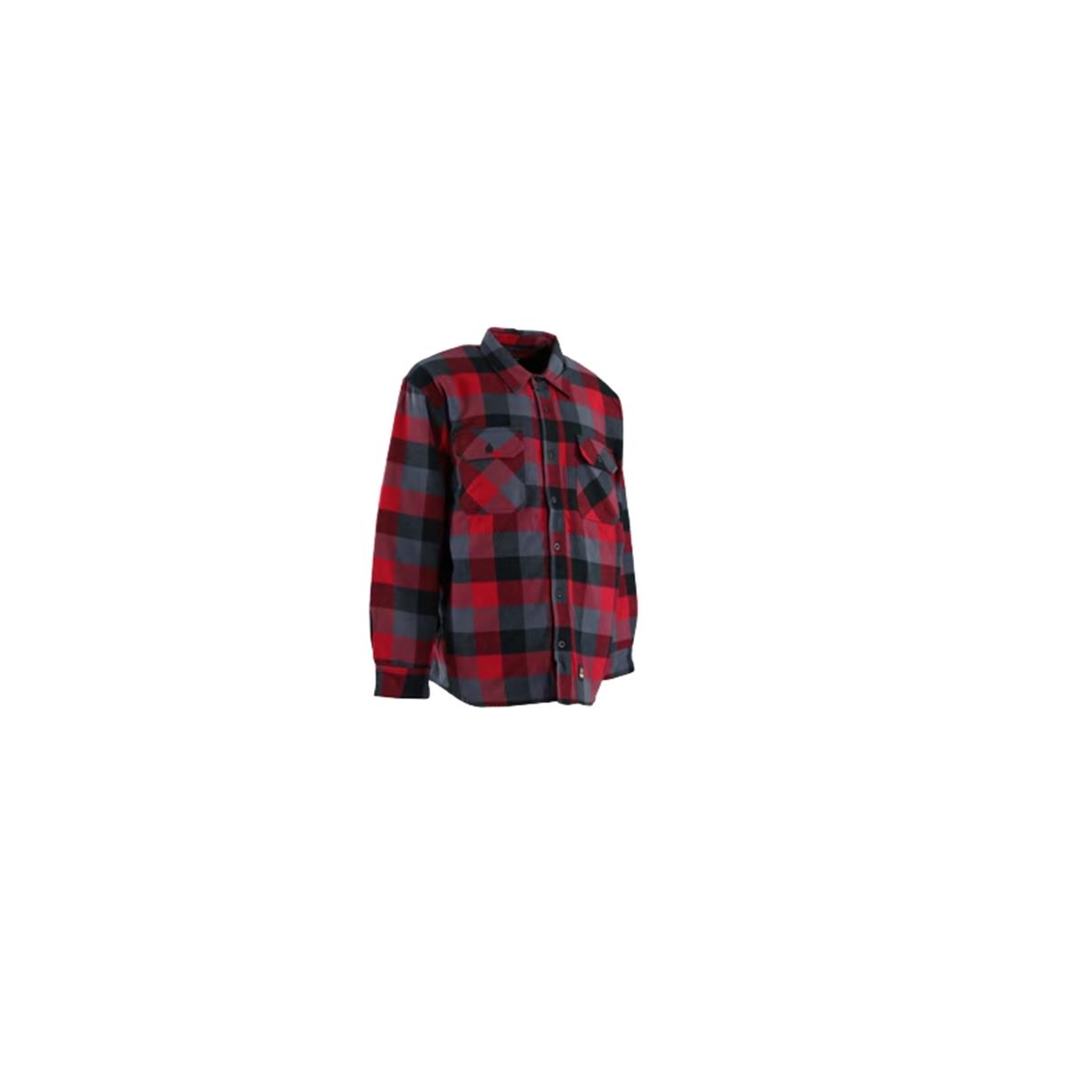 UPC 092021382272 product image for SH69PRER480 Regular Flannel Shirt Jacket, Plaid Red - Extra Large | upcitemdb.com