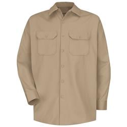 UPC 092021385440 product image for SH21DSR520 Regular Lightweight Canvas Utility Shirt, Desert - 2XL | upcitemdb.com