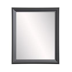 Bm093l Modern Matte Black Accent Mirror