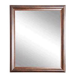 Classic Wood Grain Framed Vanity Wall Mirror 31 X 37.5 In. Av31large