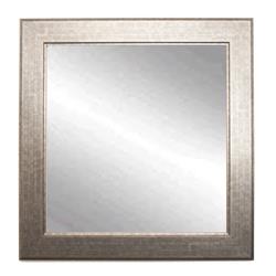 Subway Silver Framed Square Or Diamond Framed Vanity Wall Mirror 32 X 32 In. Bm014sq