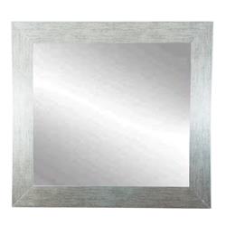 Stainless Grain Framed Square Or Diamond Framed Vanity Wall Mirror 32 X 32 In. Bm004sq