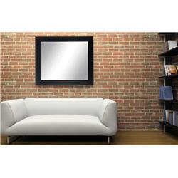 Black Over Sofa Decor Framed Vanity Wall Mirror 27 X 32 In. Bm002m-1