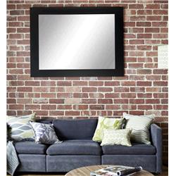 Black Over Sofa Decor Framed Vanity Wall Mirror 32 X 41 In. Bm002m3-1