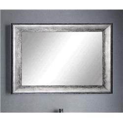Kingston Silver Framed Vanity Wall Mirror 33 X 39.5 In. Av39large