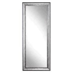 Kingston Silver Framed Floor Leaning Tall Mirror 33 X 66.5 In. Av39tall