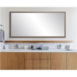 Modern Matte Gray Floor Mirror 29.5 X 63.5 In. Bm070ts