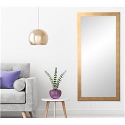 Brushed Gold Floor Mirror 32 X 66 In. Bm068ts