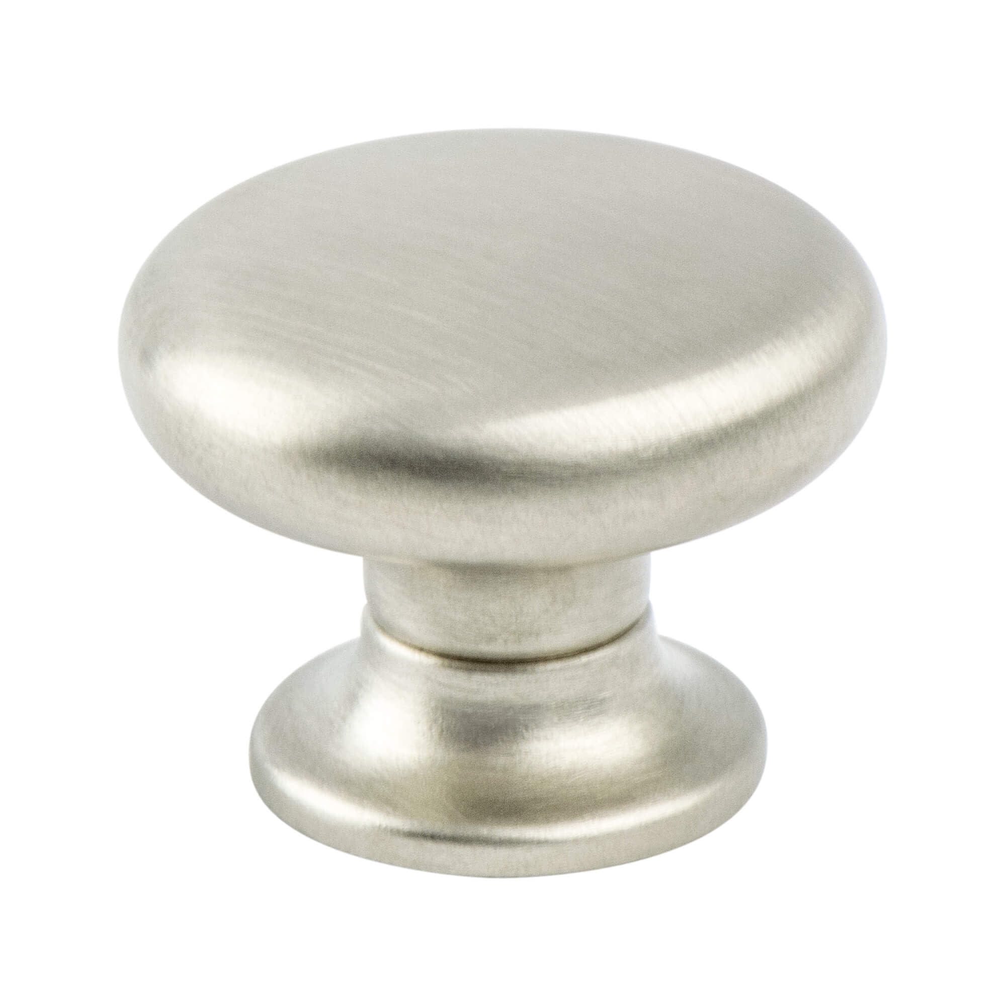 7011-1bpn-c 1.187 In. Dia. Valencia Knob With Brushed Nickel