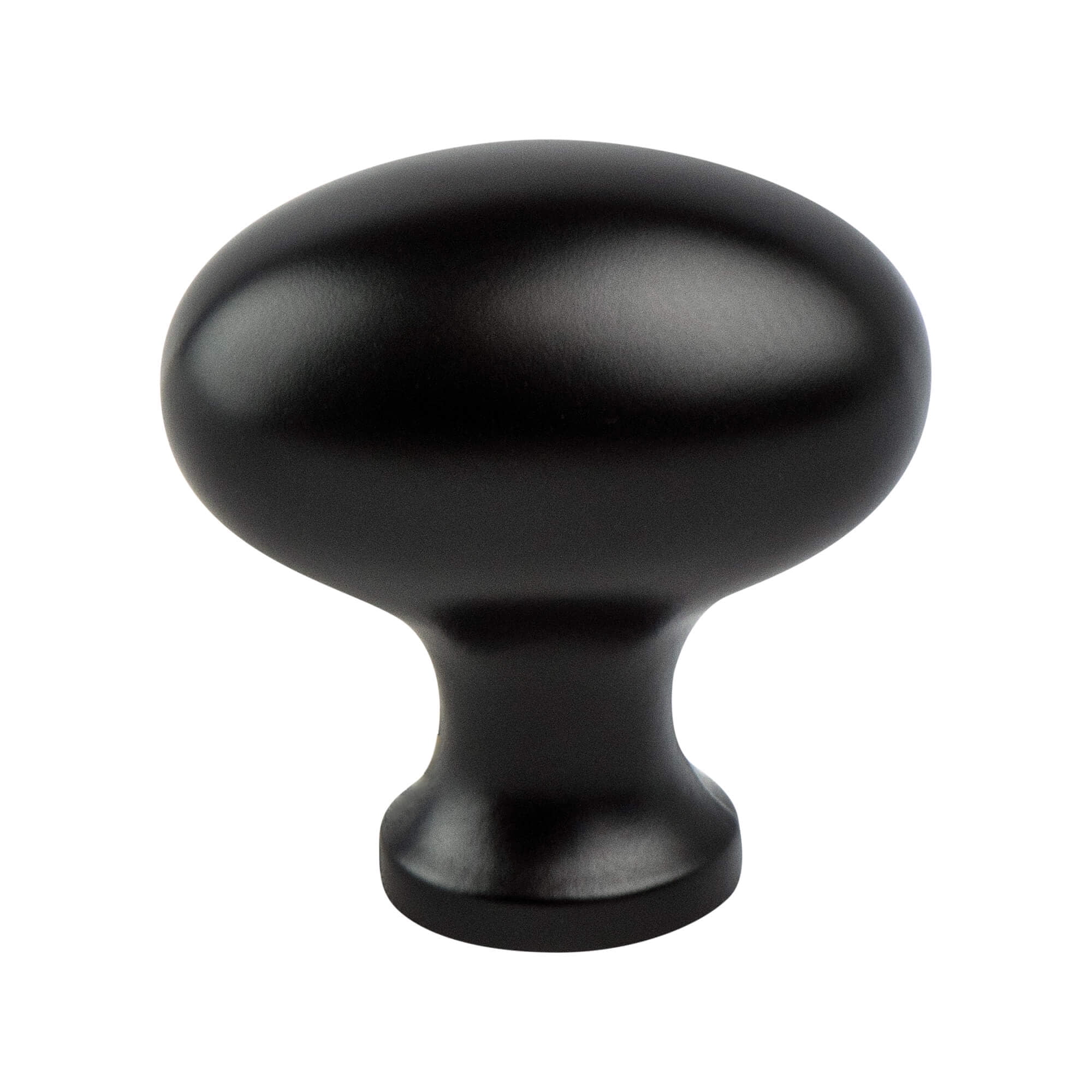 7023-155-c 1.187 In. Valencia Knob With Long Black