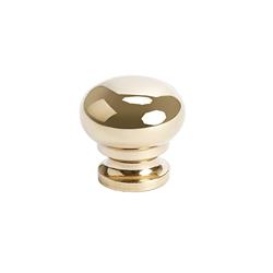 7317-303-b 0.75 In. Plymouth Knob - Polished Brass