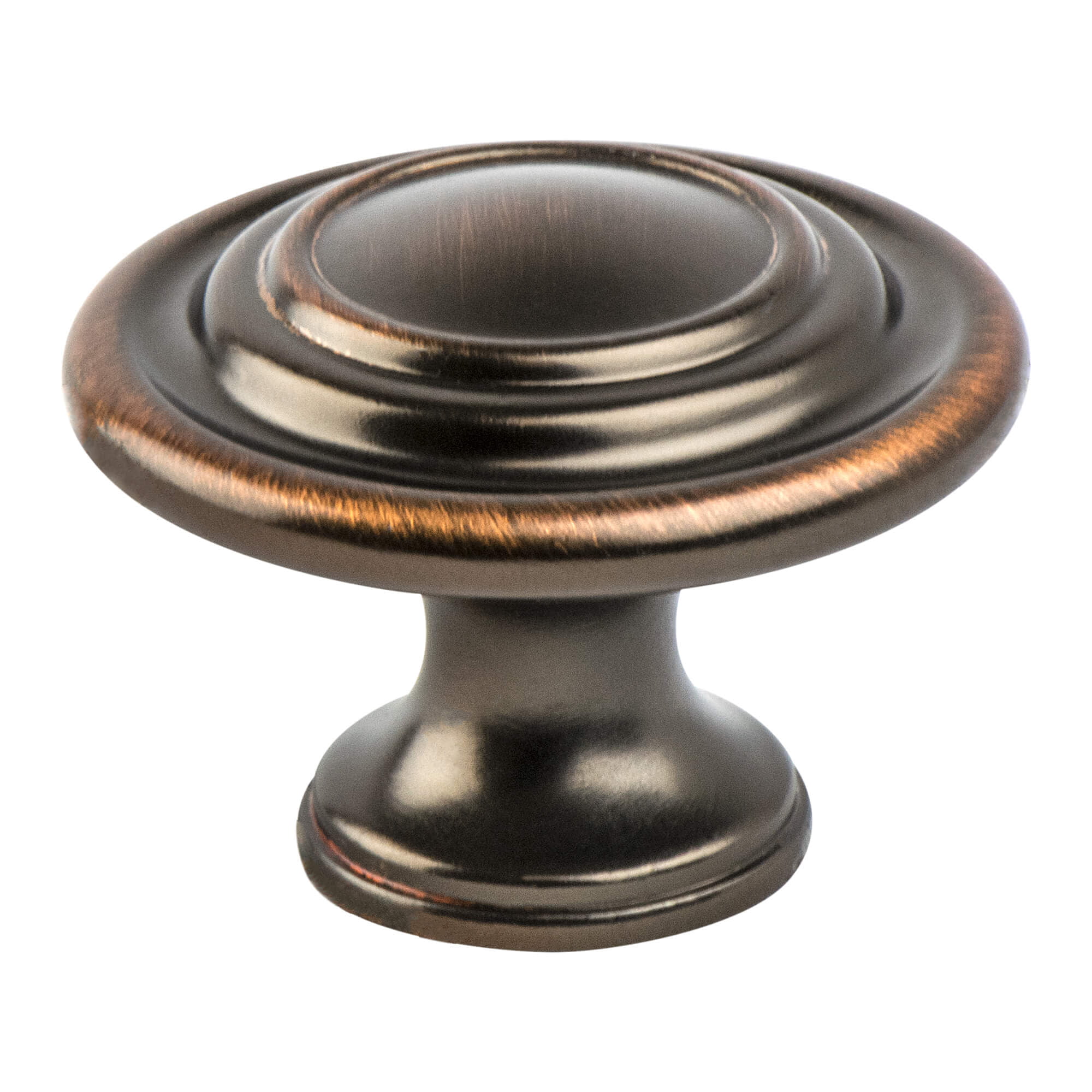 0936-1ob-p Oiled Bronze Tiered Knob