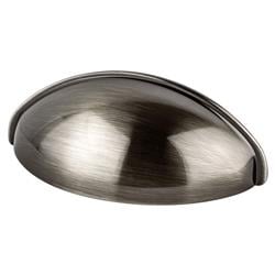 0962-1bbn-p 2.5 In. Cc Brushed Black Nickel Cup Pull