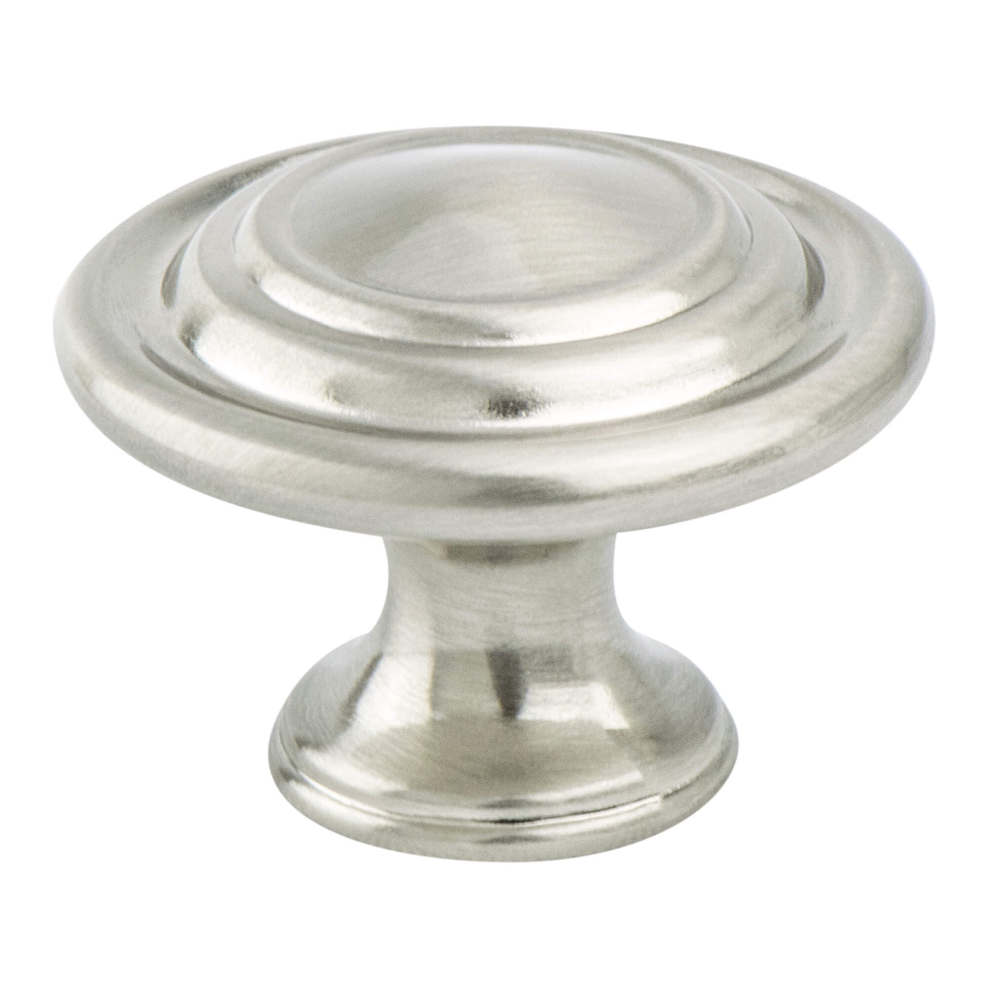 0931-1bpn-p 1.312 In. Dia. Advantage Plus 4 Knob With Brushed Nickel