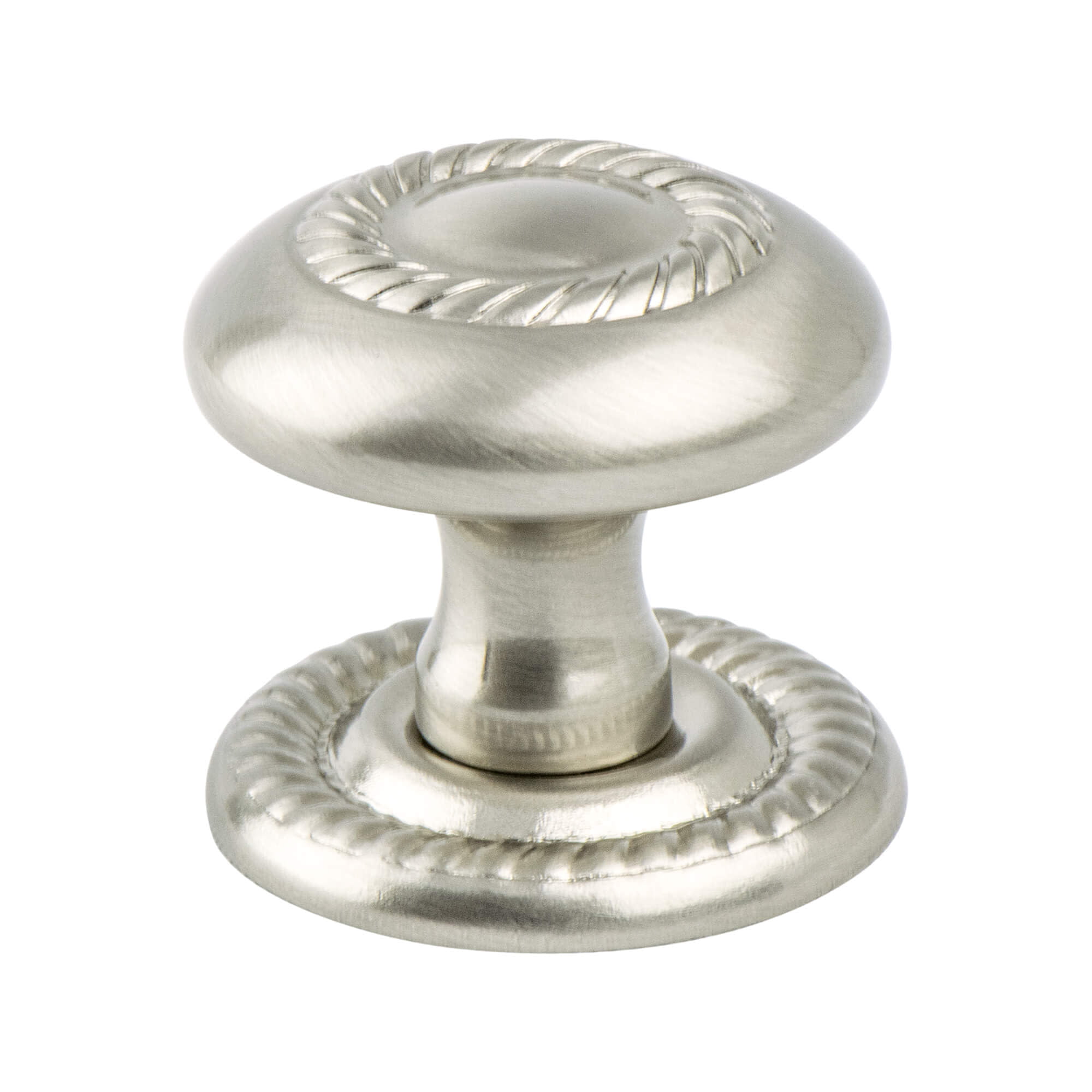 0955-1bpn-p 1.25 In. Dia. Advantage Plus 4 Knob With Brushed Nickel