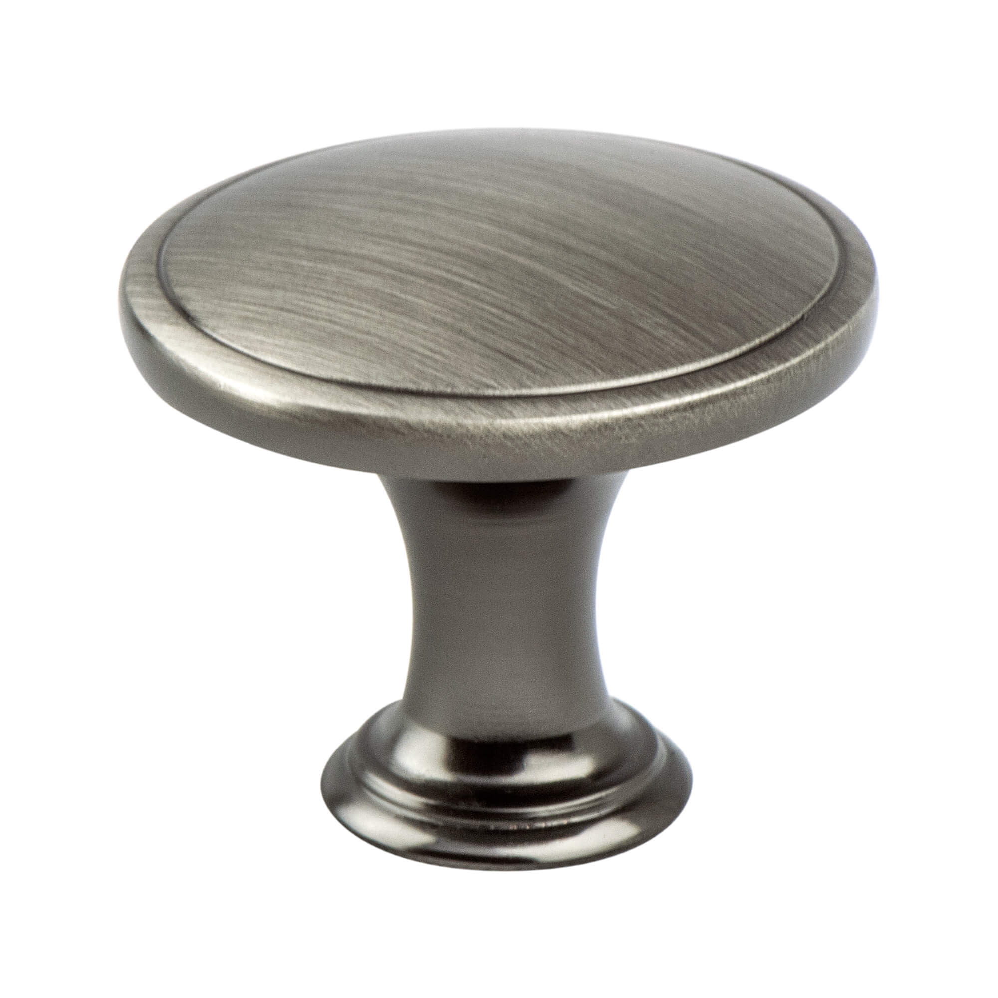9256-10bt-p 1.25 In. Dia. Oasis Knob With Brushed Tin