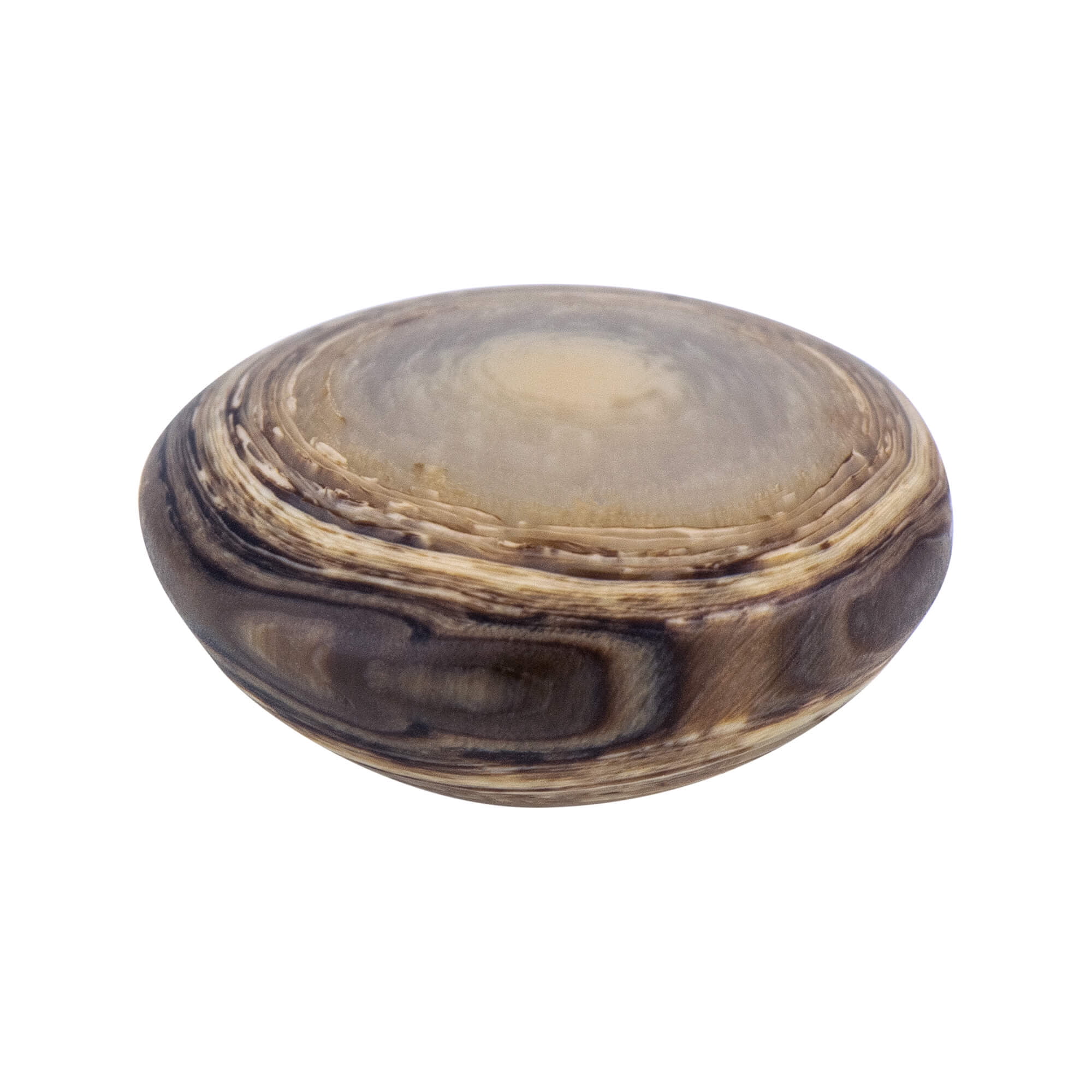 9777-7000-p 1.5 In. Geo Knob With Long Opal Brown
