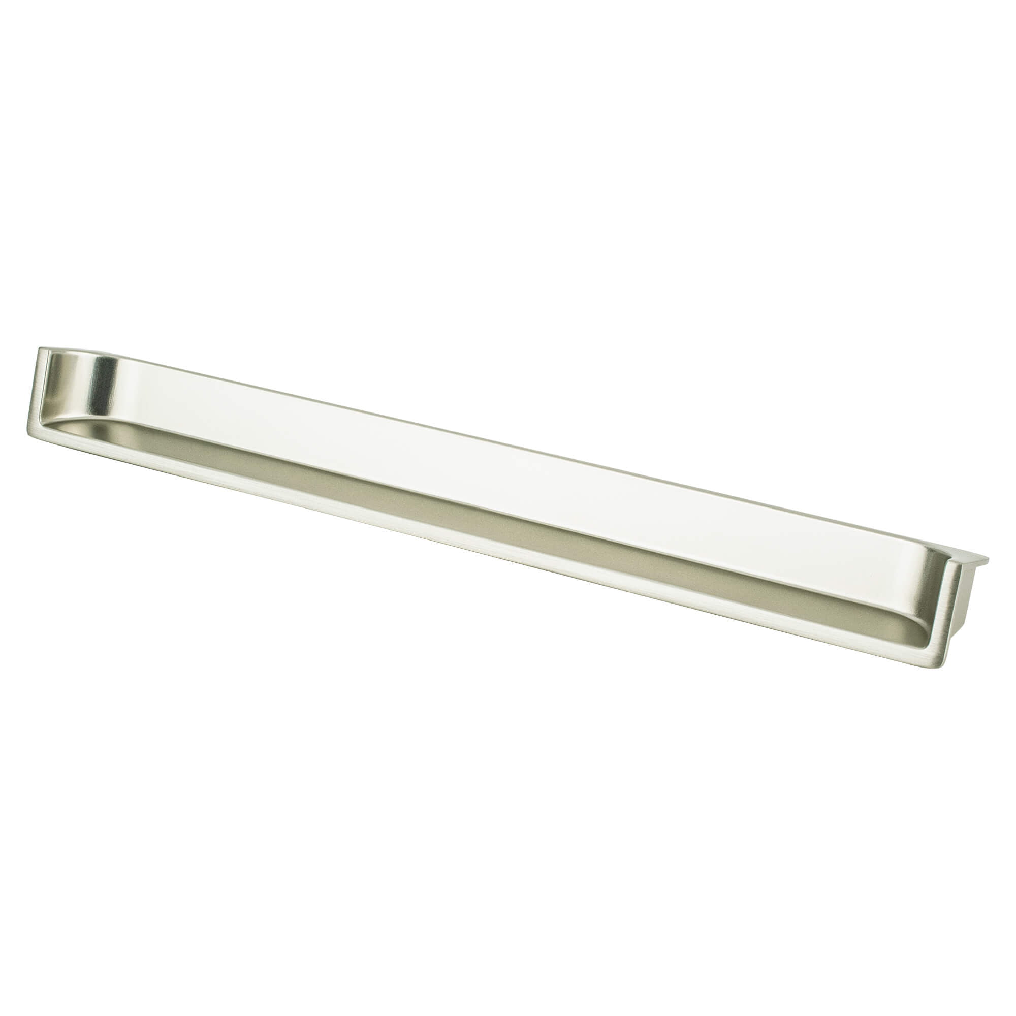 9796-1015-b 128 Mm Cc Recess Recessed Pull With Satin Nickel